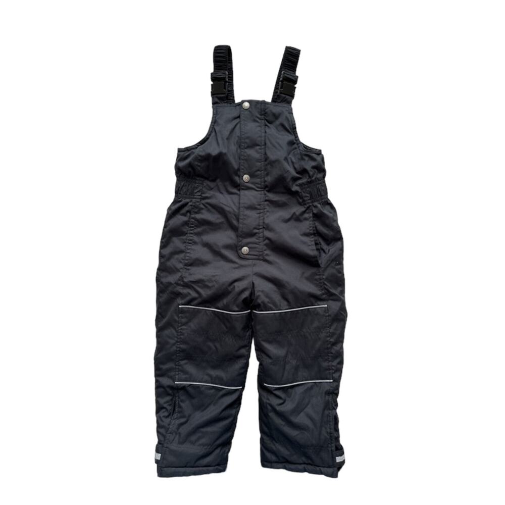 Hanna Andersson Black Snow Bibs Size 4